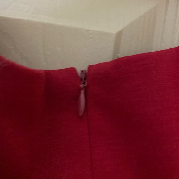 london times dress. red. worn a couple times. nothing wrong with. just too small - Picture 6 of 8